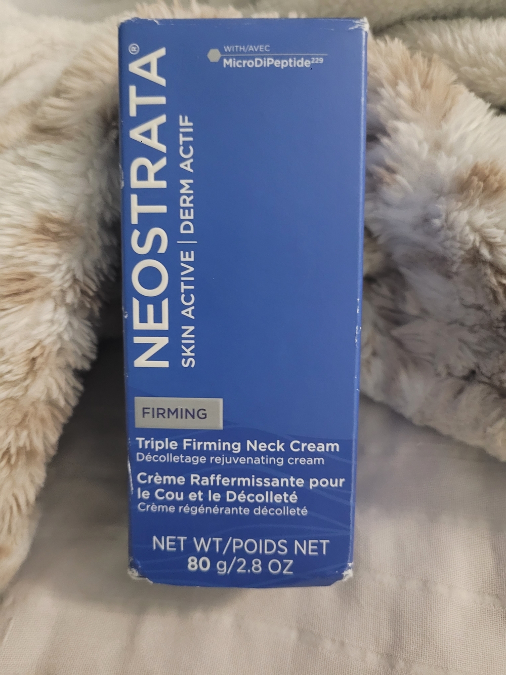 Neostrata Skin Active Triple Firming Neck Cream 80g 2.8oz MicroDiPeptide NEW